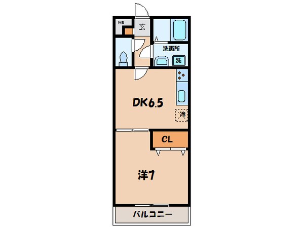 吉浜駅 徒歩24分 1階の物件間取画像